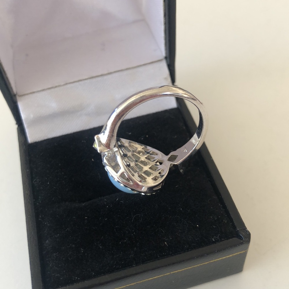 Vintage Women ring size 9 T#1 - Picture 4 of 9